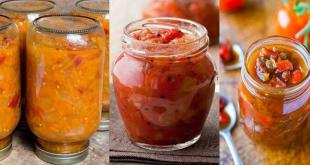 Заготовки из помидоров - рецепты консервирования томатов
